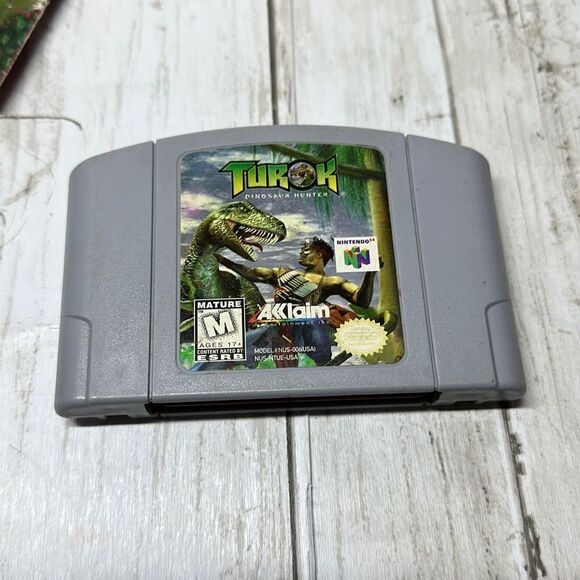 Turok Dinosaur Hunter 1997 Nintendo 64 N64 READ - Picture 4 of 9